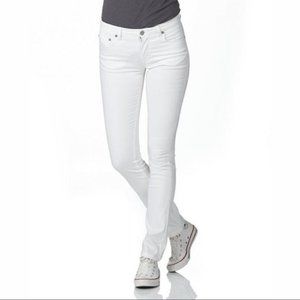Filippa K Niki Twill White Stretch Denim Skinny Jeans